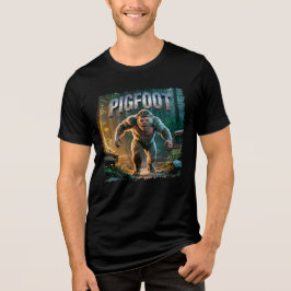 Pigfoot Photographic Combo Creature Funny T Shirt