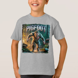 Pigfoot Photographic Combo Creature Funny T Shirt