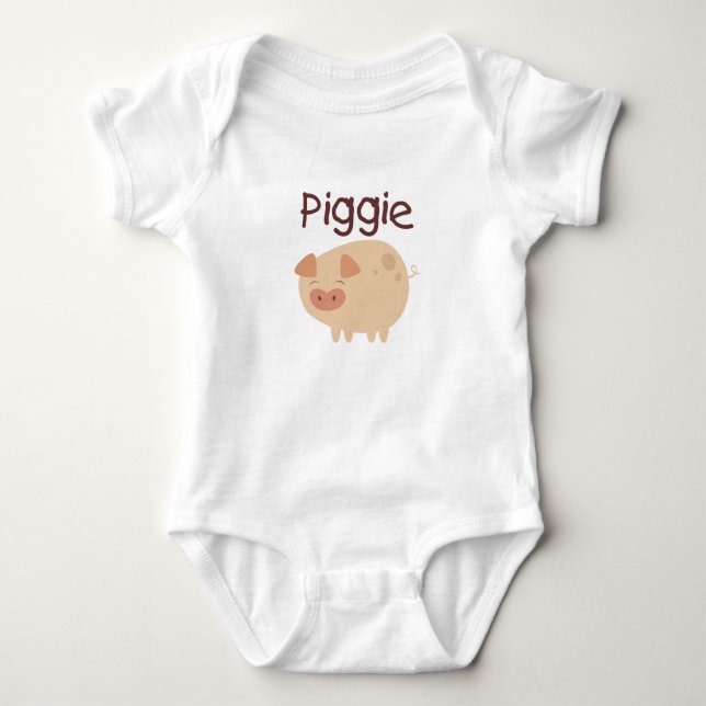 Piggie Baby Shirts T-shirt (Framsida)