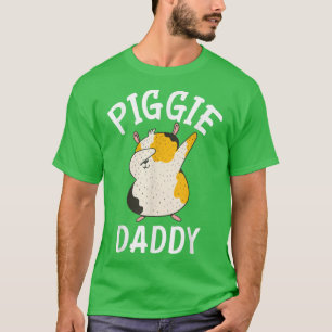 Piggie pappa Cute Guinea Pappa Gris T Shirt
