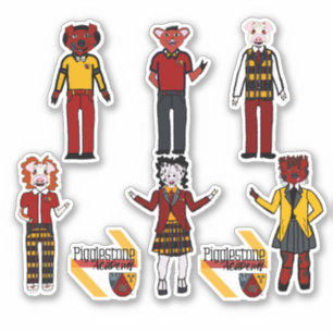 Pigglestone Academy Class Stickers Klistermärken