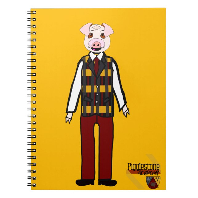 Pigglestone - bärbar dator 3Y Anteckningsbok (Framsidan)