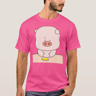 Piggly Wiggly Knubbiget Gris 1 T Shirt