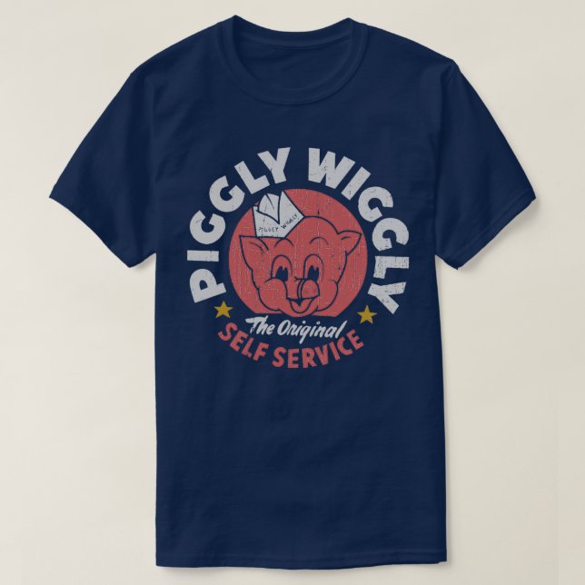 Piggly Wiggly  T Shirt (Design framsida)