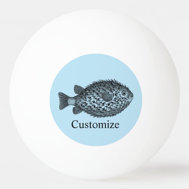 Piggsvin Blowfish Thunder_Cove  Pingisboll (Framsidan)