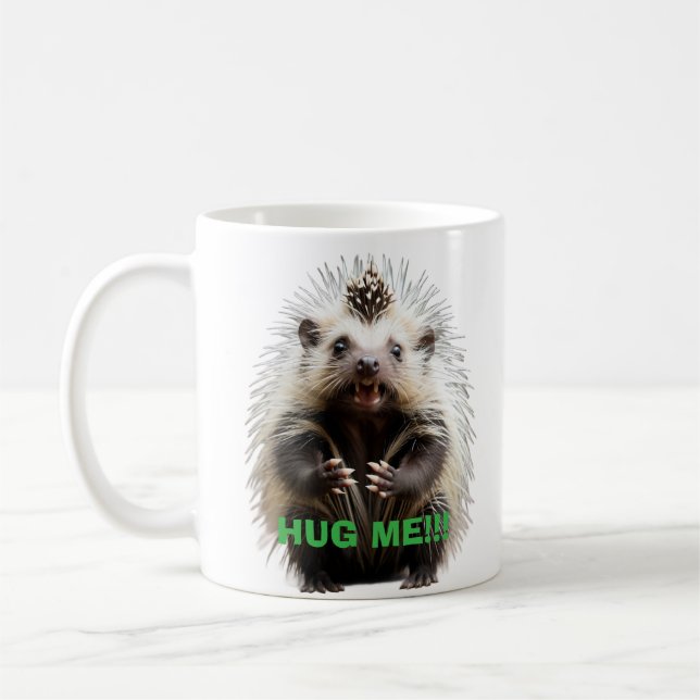Piggsvin kärlek kaffemugg (Vänster)