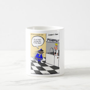 Piggsvinspolis Roliga Presentt-shirts & Samlarobje Kaffemugg