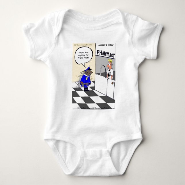 Piggsvinspolis Roliga Presentt-shirts & Samlarobje Tee Shirt (Framsida)