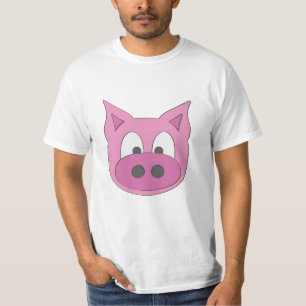 Piggy Ansikte T Shirt