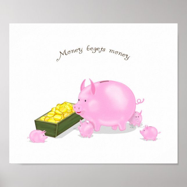Piggy Bank Family Poster (Framsidan)