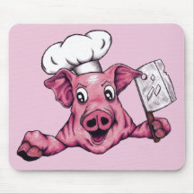 Piggy de Hamicidal Maniac Tecknad Gris Chef Art