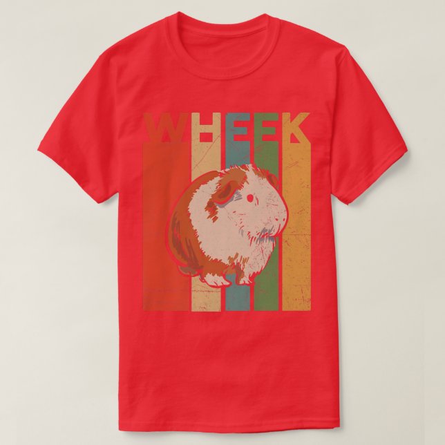 Piggy Design for a Guinea Pig nerd  T Shirt (Design framsida)