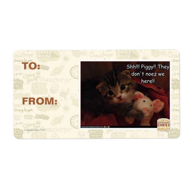 ! Piggy! Fraktsedel (Framsidan)