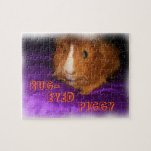 PIGGY Guinea Gris Puzzle kryp-EYED Pussel