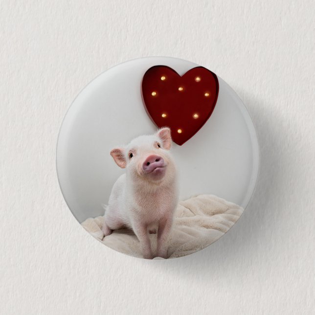 Piggy Heart-knapp Knapp (Framsida)