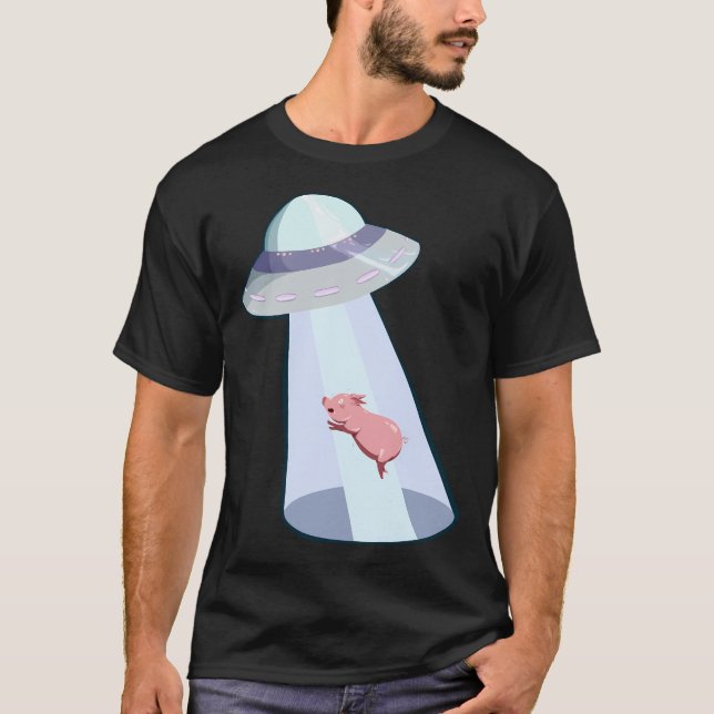 Piggy In Space T Shirt (Framsida)