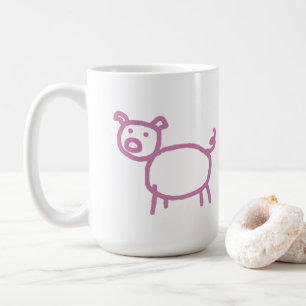 Piggy Kaffemugg