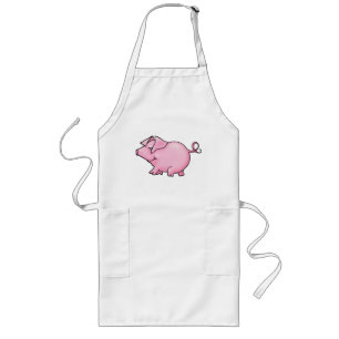Piggy kärlek långt förkläde