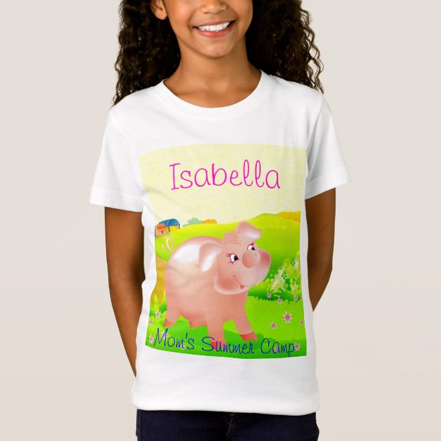 Piggy mamma koloni tee shirt (Framsida)