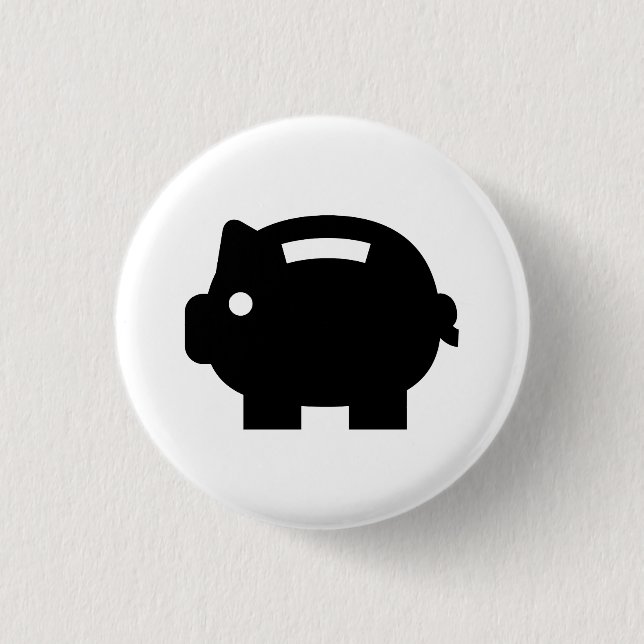 "Piggy packa ihop" pictogramen knäppas Knapp (Framsida)