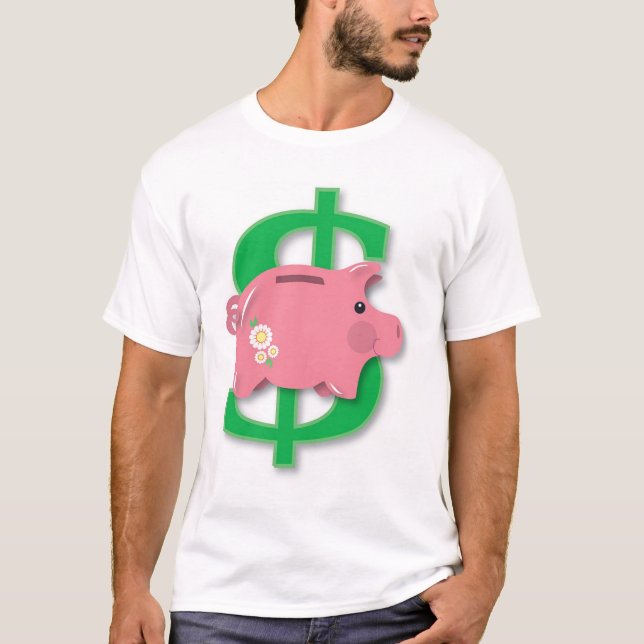 Piggy packa ihop t-shirt (Framsida)