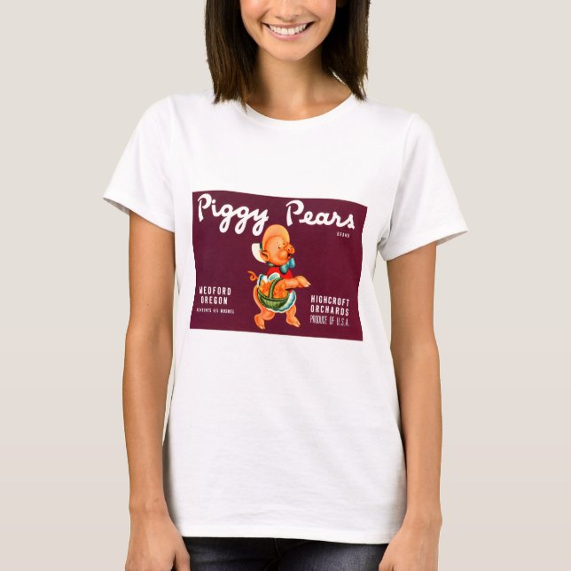 Piggy Pears Tee (Framsida)