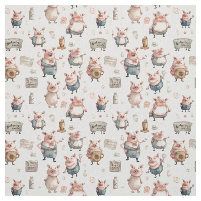 Piggy Perfection: Stollig Gris Tyg (Provkarta)