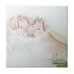 Piggy Piggy Kakelplatta