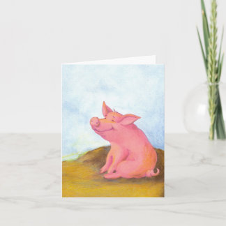 Piggy Pinkles/Notecards Kort