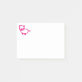 Piggy Post-it Block