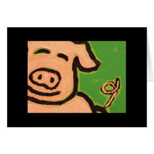 piggy roligt kort