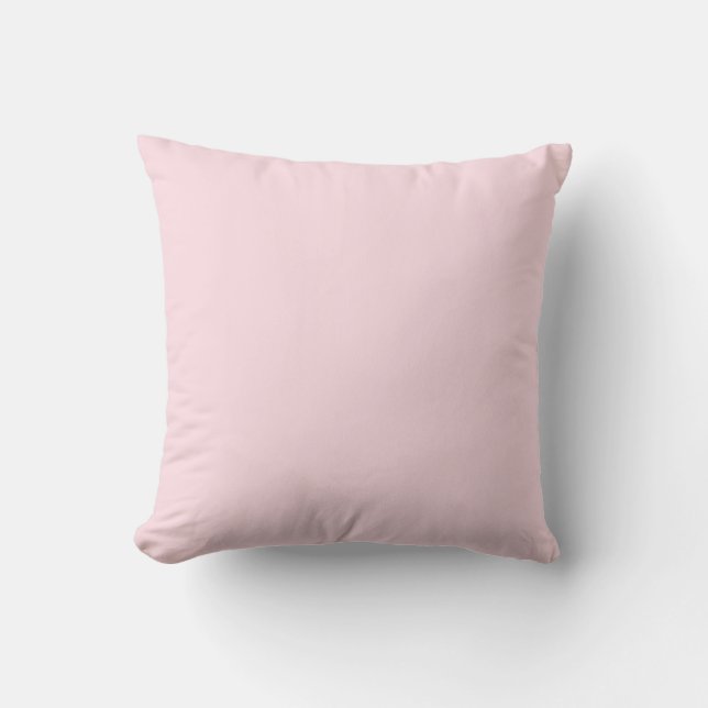 Piggy Rosa Solid Färg Kudde (Framsida)