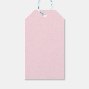 Piggy Rosa Solid Färg Presentetikett