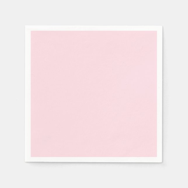 Piggy Rosa Standard Cocktail Pappersservett (Framsidan)