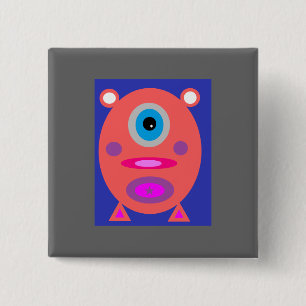 Piggy rosor knapp