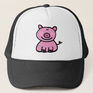 Piggy rosor truckerkeps