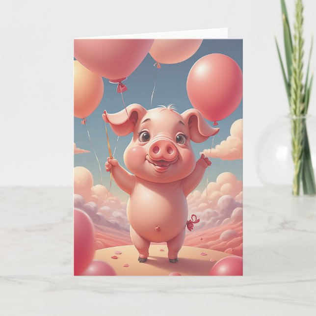 Piggy Sees the Future Kort (Framsida)