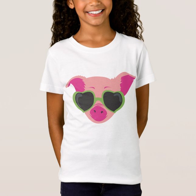 Piggy skjorta för popkonst t shirt (Framsida)