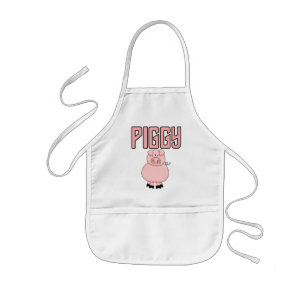 Piggy T-tröja och gåvor Barnförkläde