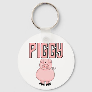 Piggy T-tröja och gåvor Nyckelring