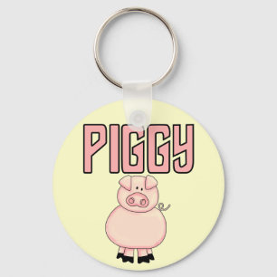Piggy T-tröja och gåvor Nyckelring