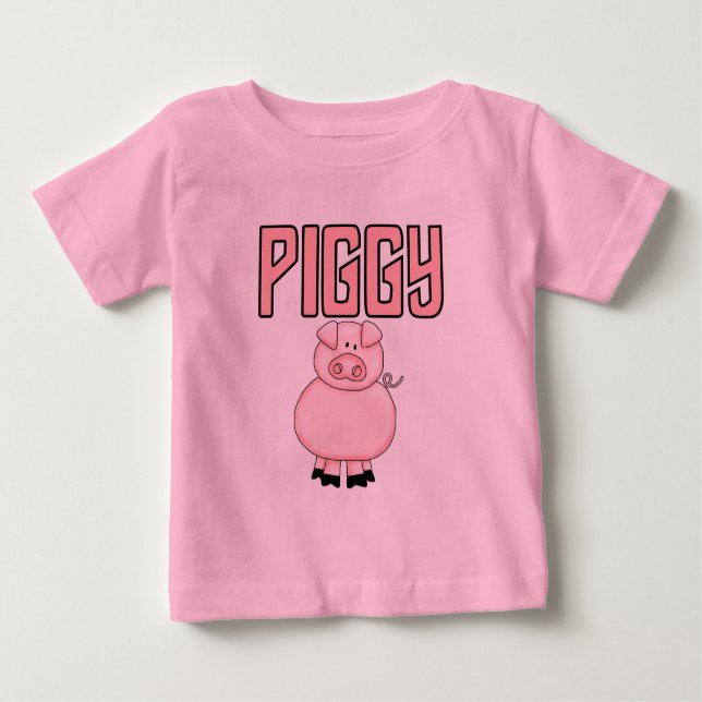 Piggy T-tröja och gåvor T Shirt (Framsida)