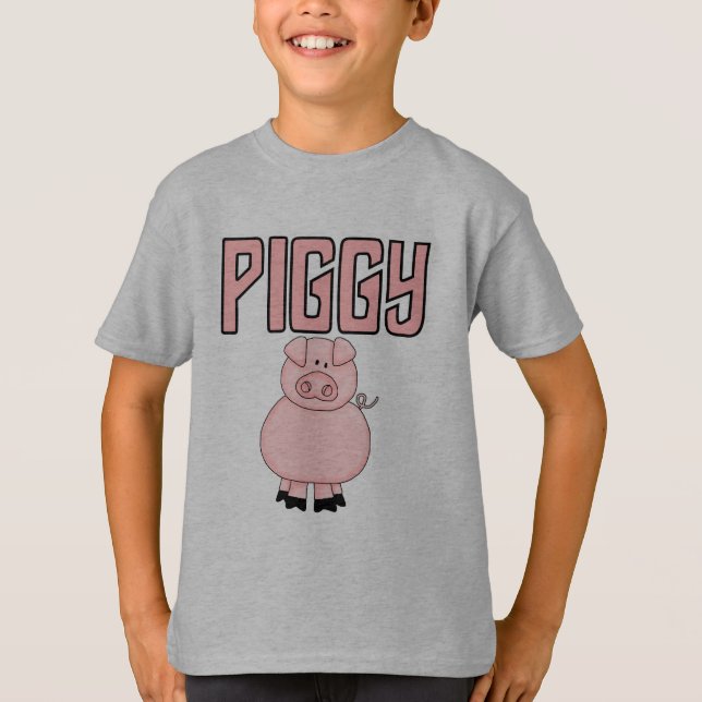 Piggy T-tröja och gåvor T-shirt (Framsida)