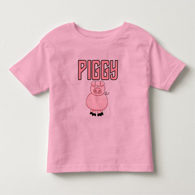Piggy T-tröja och gåvor Tee (Framsida)