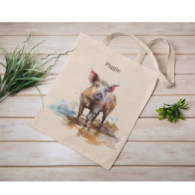 Piglet, anpassningsbar tygkasse (Skapare uppladdad)