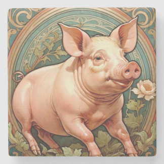 Piglet Coaster Stenunderlägg