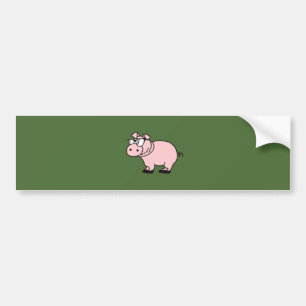 Piglet för Hipstercoolasugga Bildekal