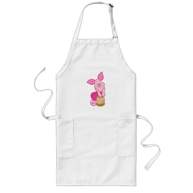 Piglet Long Apron Långt Förkläde (Framsidan)