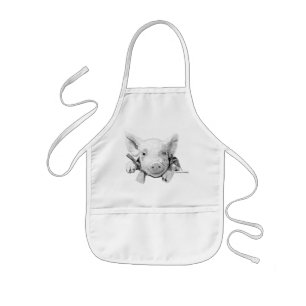 Pigletförkläde Barnförkläde