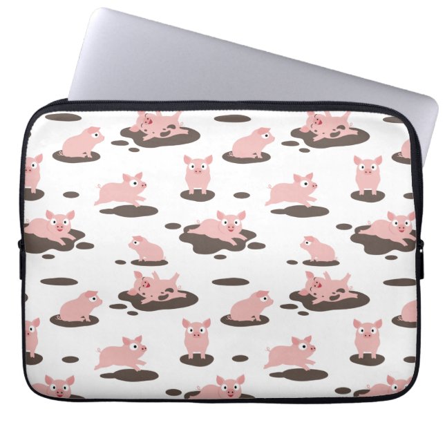 Piglets Electronics Bag Laptop Fodral (Framsidan)